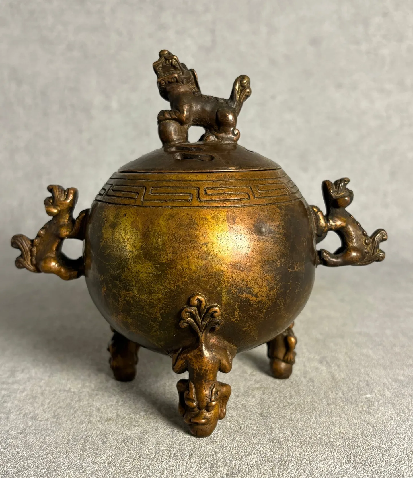 Incense burner – bronze – China – koniec 20. century
